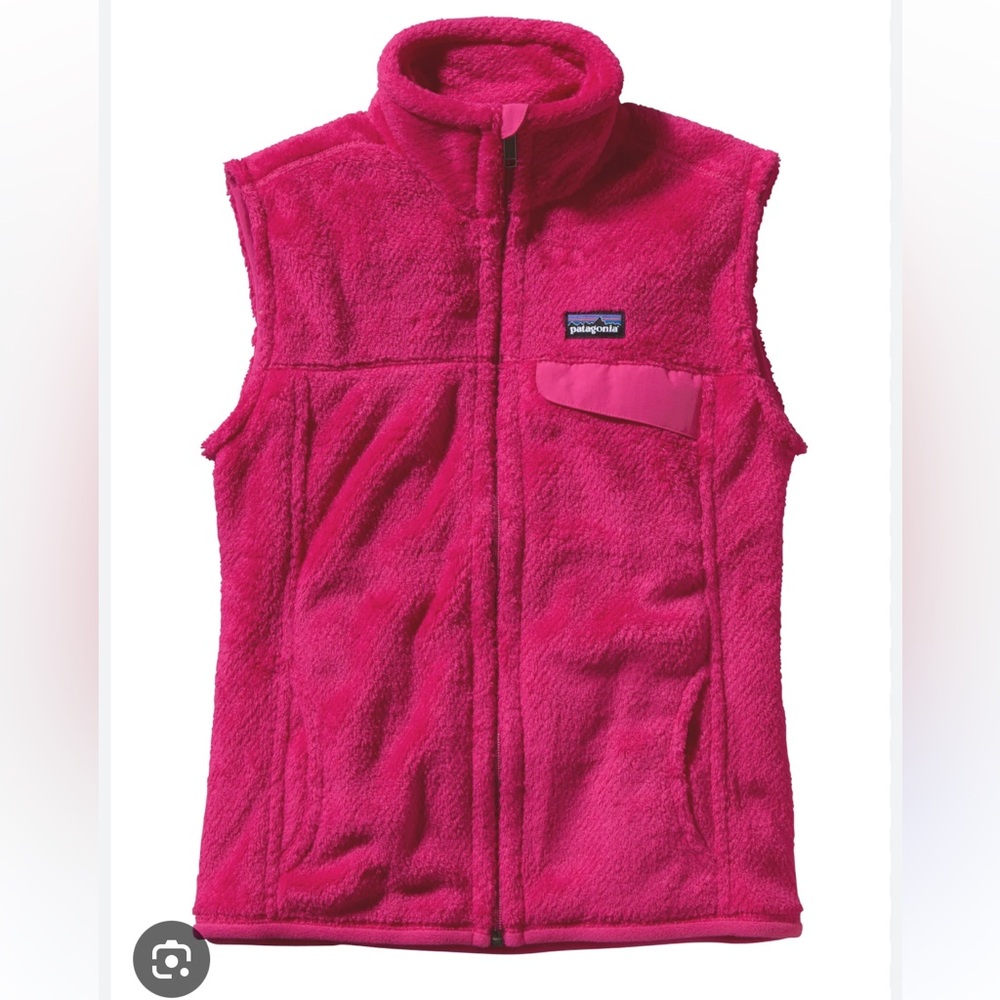 Patagonia Fleece Vest - Bright Pink